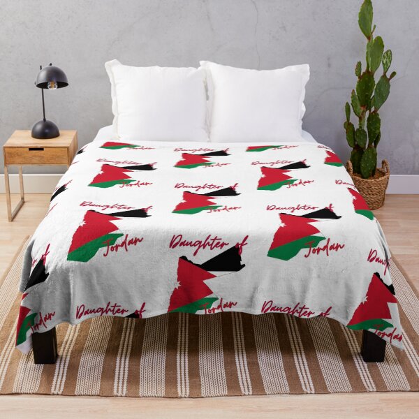 Item preview, Daughter of Jordan Map Flag designed and sold by NovawayDirect.