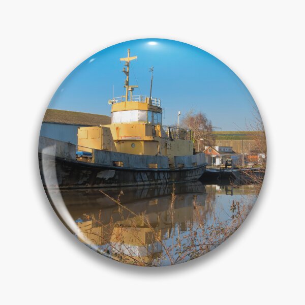 Item preview, Old Rusted Boats Along The Exeter Canal designed and sold by Dorset Girl.