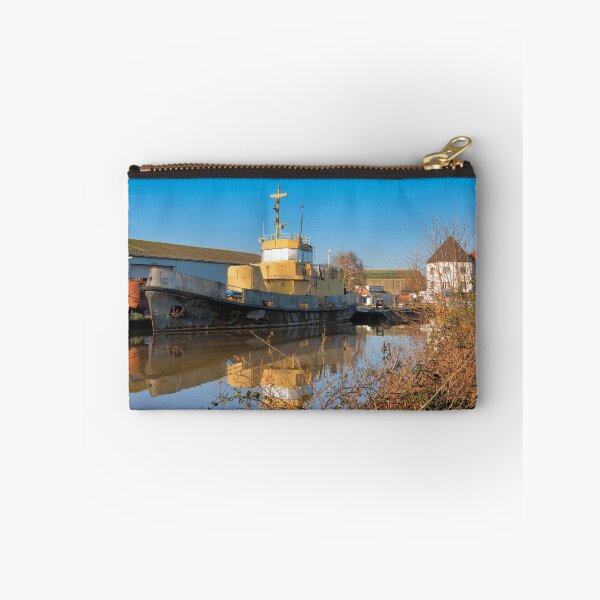 Item preview, Old Rusted Boats Along The Exeter Canal designed and sold by Dorset Girl.