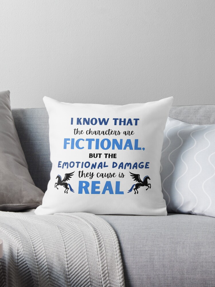 Character Quote Pillow