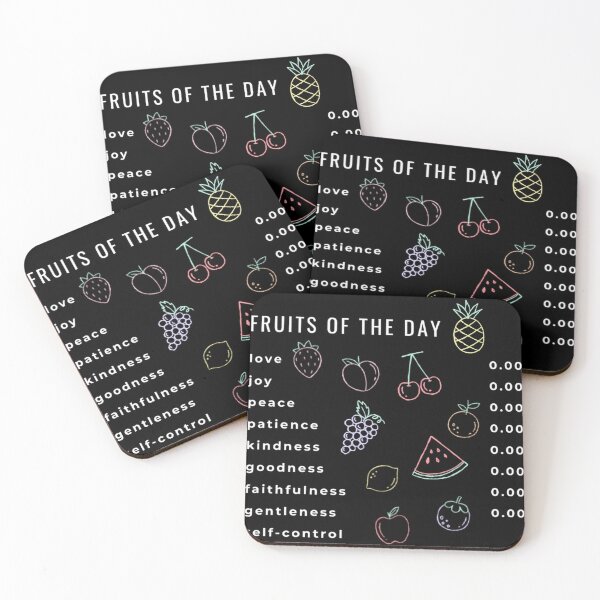Item preview, Fruits of the spirit menu designed and sold by makaylafaith.