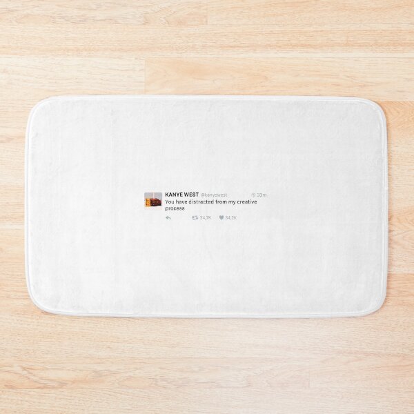 Item preview, You have distracted from my creative process KW tweet designed and sold by artandpop.
