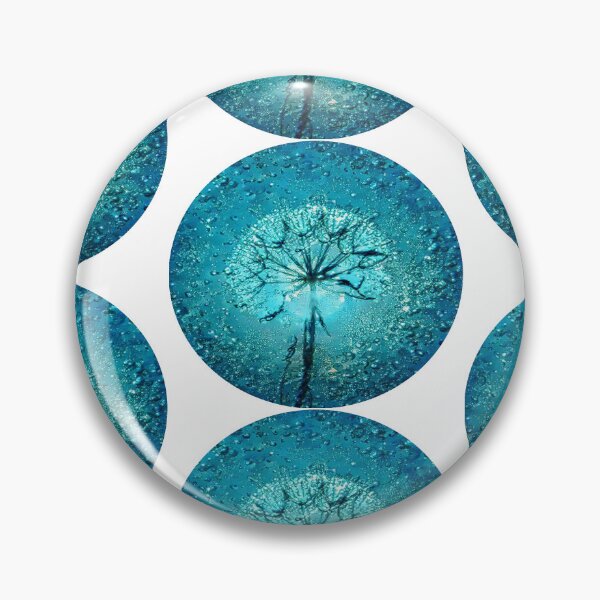 Item preview, Dandelion in blue rounded designed and sold by Bekindtome.