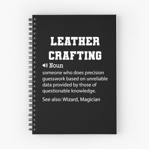 Item preview, Leather Crafting Definition, Funny Leather Crafting Quote, Cool gift for Leather Crafting lover designed and sold by ZAstore.