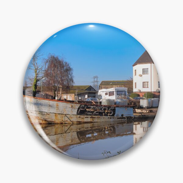 Item preview, Old Rusted Boats Along The Exeter Canal designed and sold by Dorset Girl.