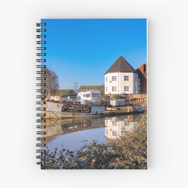 Item preview, Old Rusted Boats Along The Exeter Canal designed and sold by Dorset Girl.