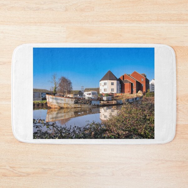 Item preview, Old Rusted Boats Along The Exeter Canal designed and sold by Dorset Girl.