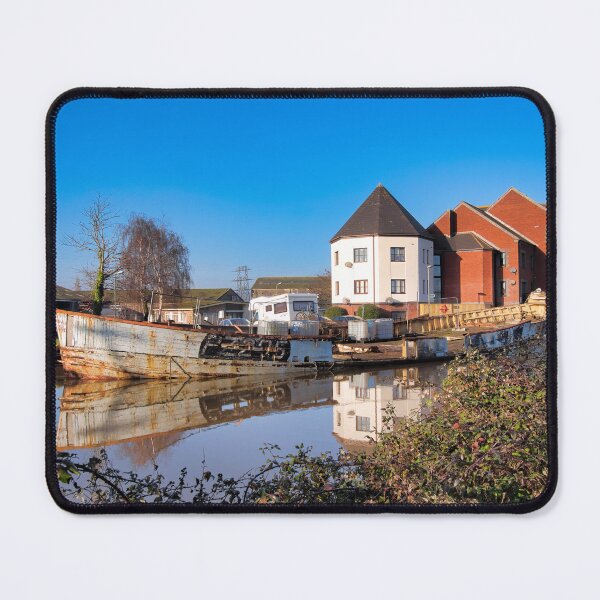 Item preview, Old Rusted Boats Along The Exeter Canal designed and sold by Dorset Girl.