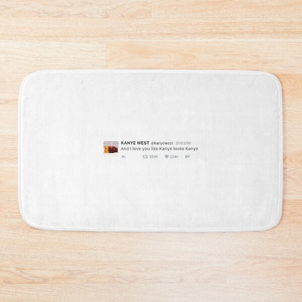 Item preview, And I love you like K loves K KW tweet designed and sold by artandpop.