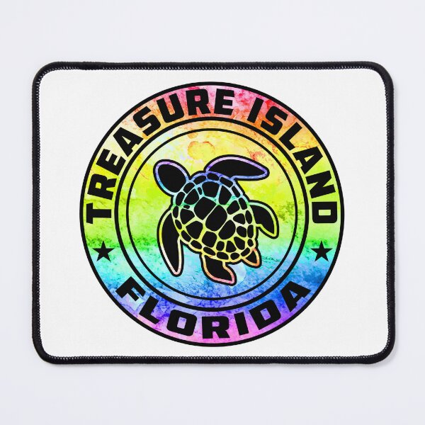 Item preview, Treasure Island Beach Florida Sea Turtle FL designed and sold by DESTINATIONS DECAL.
