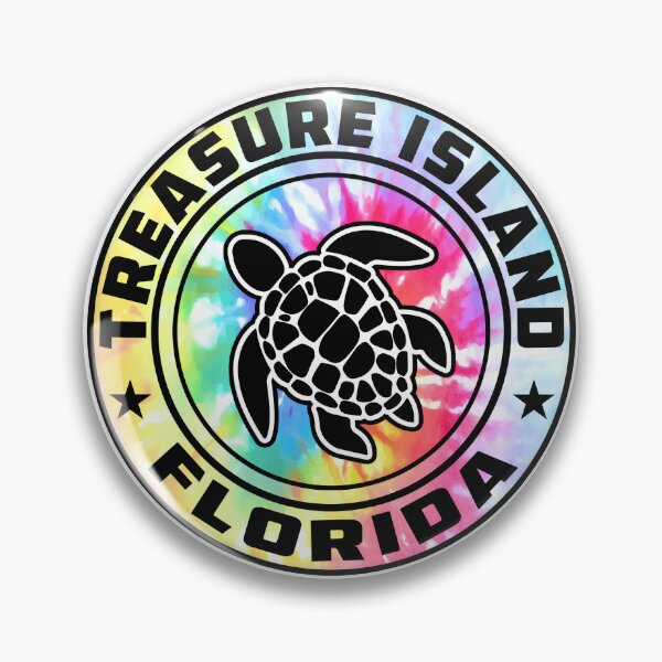 Artikelvorschau, Treasure Island Beach Florida Meeresschildkröte FL entworfen und verkauft von DESTINATIONS DECAL.