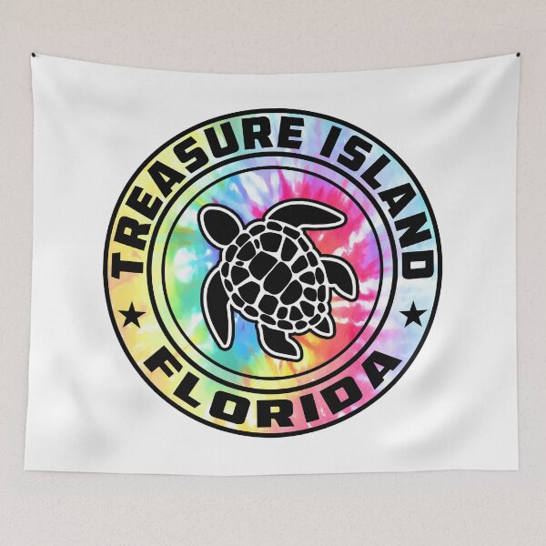 Item preview, Treasure Island Beach Florida Sea Turtle FL  designed and sold by DESTINATIONS DECAL.