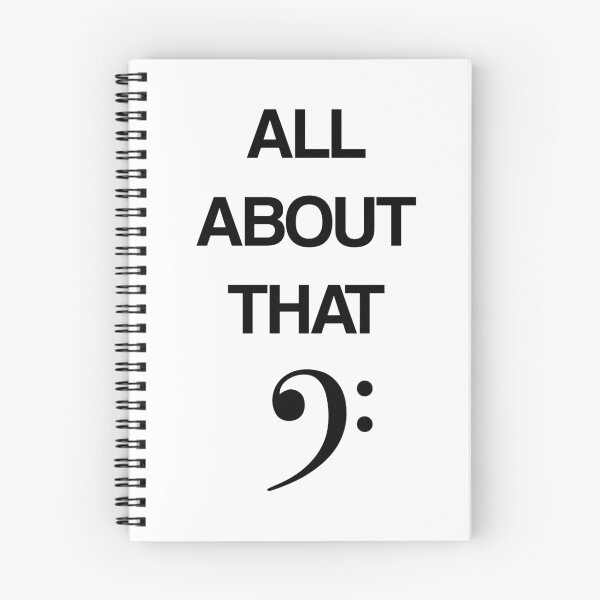 Item preview, All About That Bass [Black Text] designed and sold by kixlepixel.