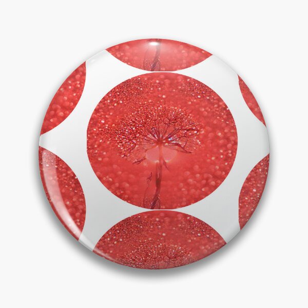 Item preview, Dandelion in red rounded designed and sold by Bekindtome.