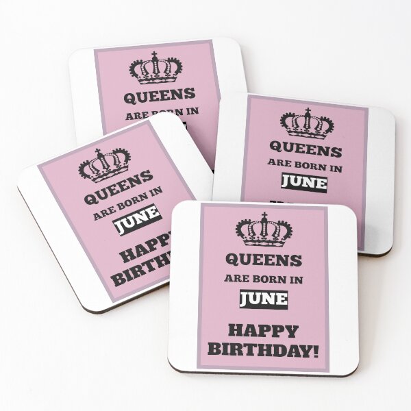 Item preview, Queens are born in June. Card designed and sold by Bonicrazypeople.