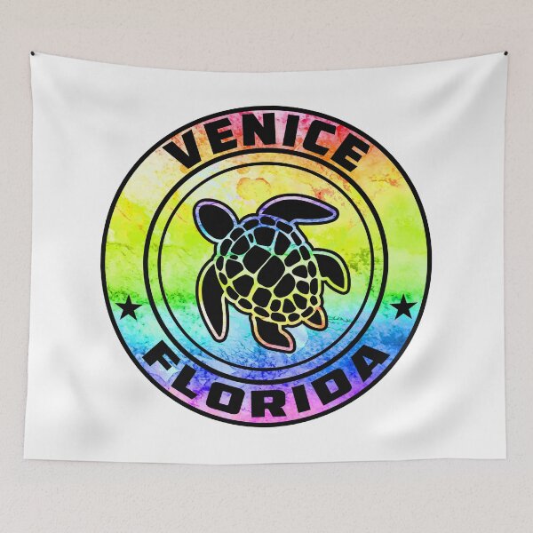 Item preview, Venice Beach Florida Sea Turtle FL  designed and sold by DESTINATIONS DECAL.