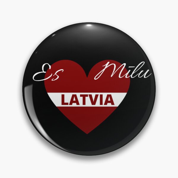 Item preview, Es mīlu latvia latviju latvija latviski latvian designed and sold by LukjanovArt.