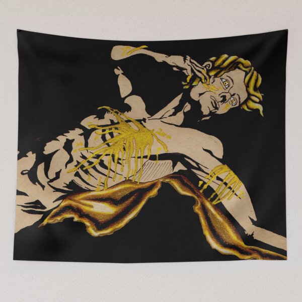 Item preview, Bleeding Gold designed and sold by ArtByAnikioShop.