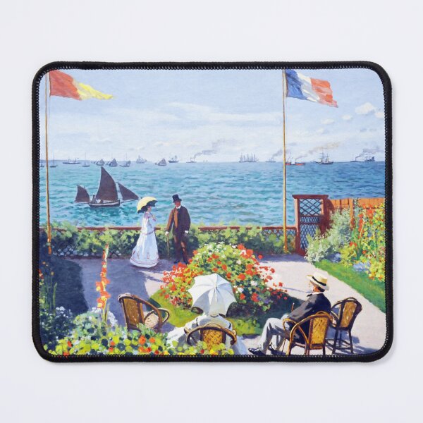 Item preview, Garden at Sainte-Adresse - Claude Monet (1867) designed and sold by GLZAS88.