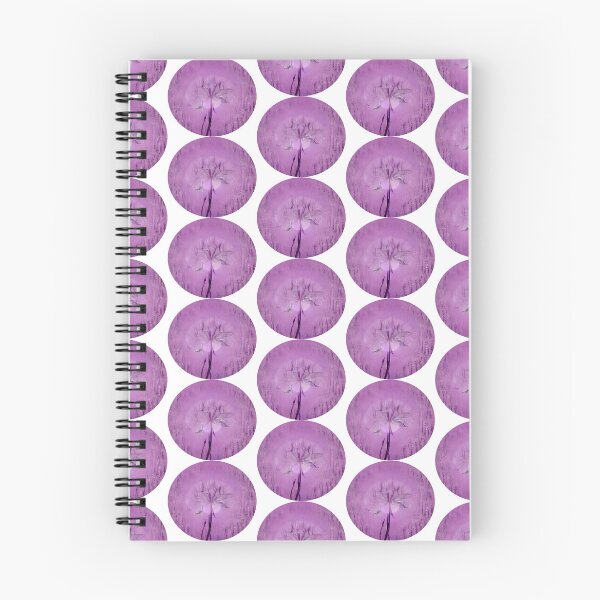 Item preview, Dandelion in purple rounded designed and sold by Bekindtome.