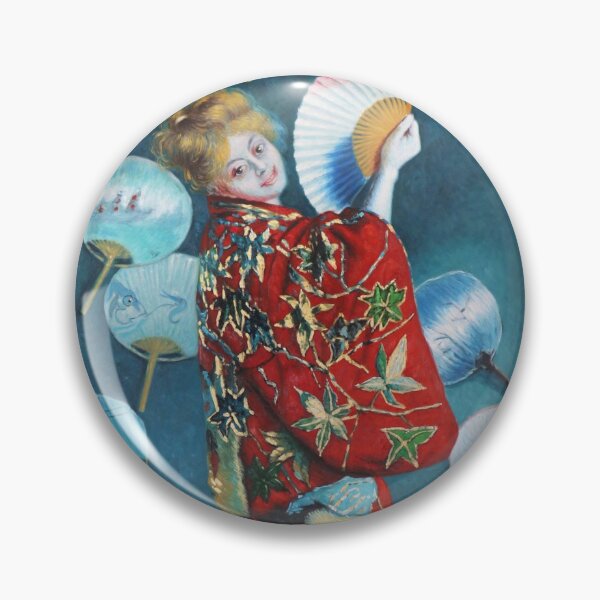 Item preview, Camille Monet In Japanese Costume - Claude Monet (1876) designed and sold by GLZAS88.
