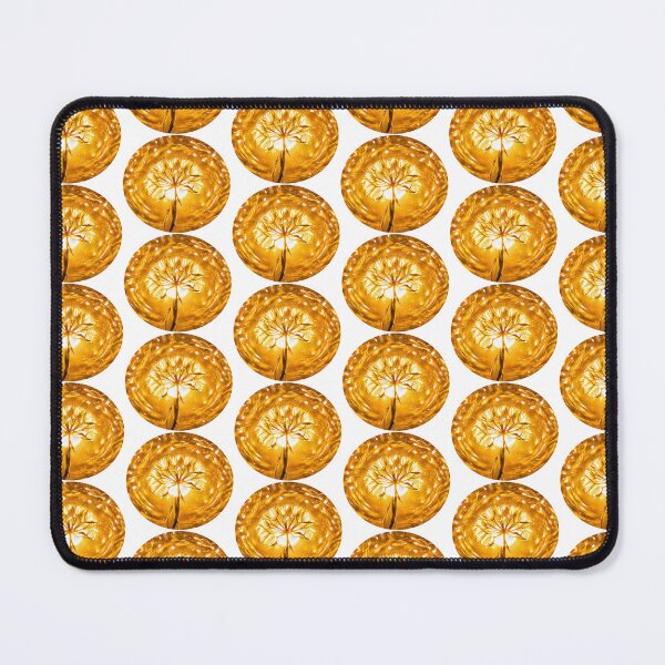 Item preview, Dandelion in gold rounded designed and sold by Bekindtome.