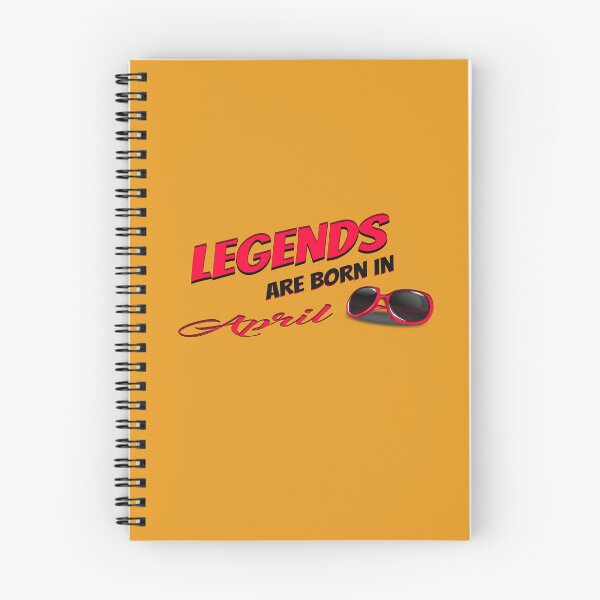 Item preview, Legends Are Born In April USA designed and sold by hossam ayed.