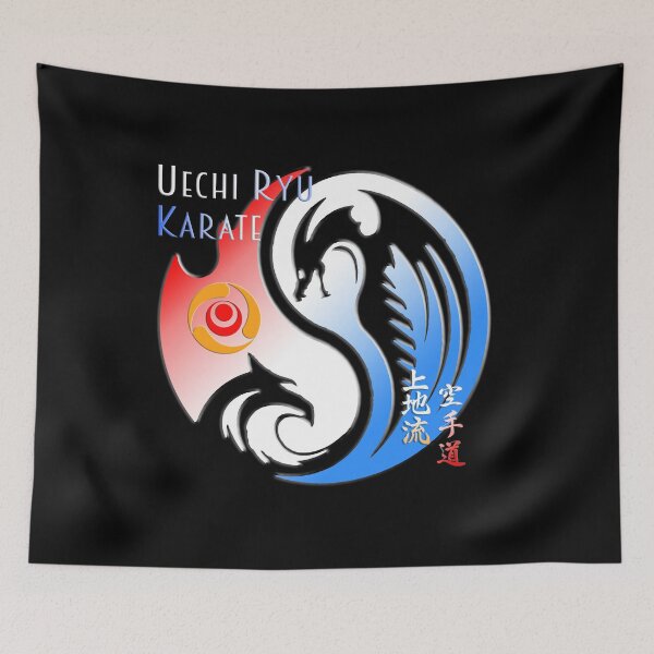 Item preview, Uechi Ryu Karate Combat Martial Arts Budo Design designed and sold by Zanshin-Art.