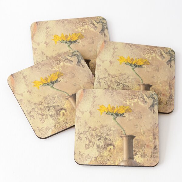 Item preview, Sunfower in Golden Vase designed and sold by Elisabeth Lucas.