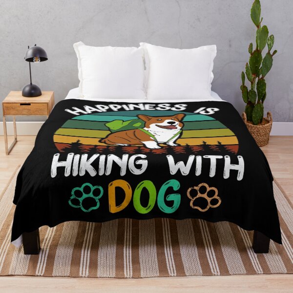 Item preview, Happiness Is Hiking With A Dog Happiness Is A Day Spent Hiking With My Dog designed and sold by Dr.YesOrNo.