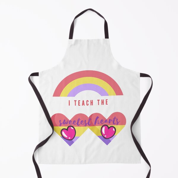 Item preview, I TEACH THE SWEET HEARTS - Rainbow designed and sold by OMdesign10.