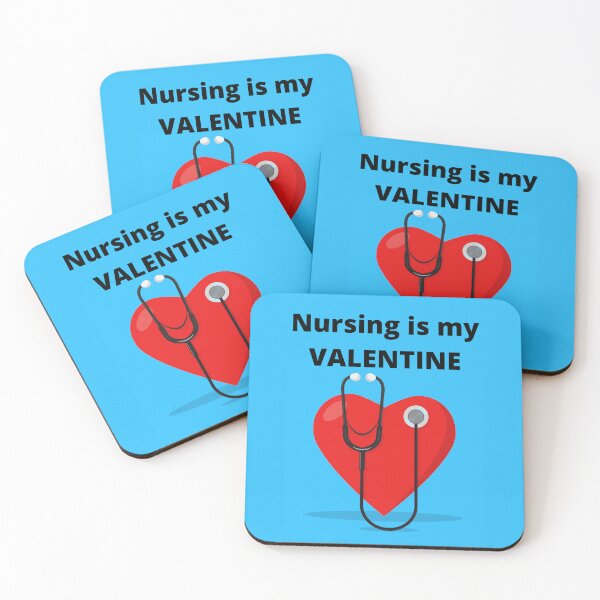 Item preview, Nursing is my VALENTINE designed and sold by springybelly.