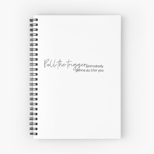Item preview, Pull The Trigger Lyrics  designed and sold by princesssomo21.