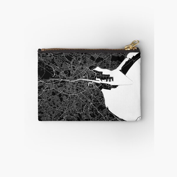 Item preview, Dublin Map (Black) designed and sold by CartoCreative.