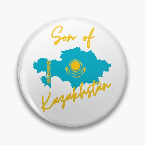 Item preview, Son of Kazakhstan Map Flag designed and sold by NovawayDirect.