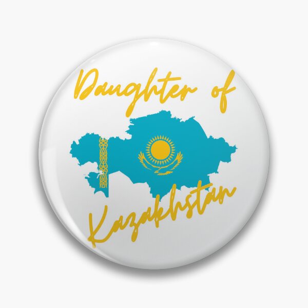 Item preview, Daughter of Kazakhstan Map Flag designed and sold by NovawayDirect.