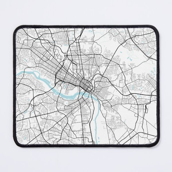Item preview, Richmond City Map of Virginia, USA - Circle designed and sold by deMAP.