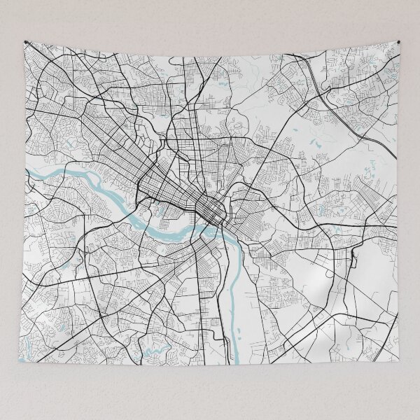 Item preview, Richmond City Map of Virginia, USA - Circle designed and sold by deMAP.