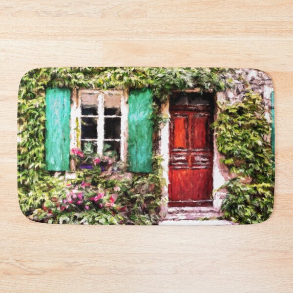 Item preview, Turquoise Blue Shutters designed and sold by Susan Maxwell Schmidt.