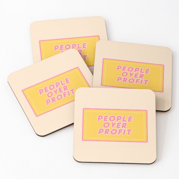 Item preview, People Over Profit designed and sold by voltzandvoices.
