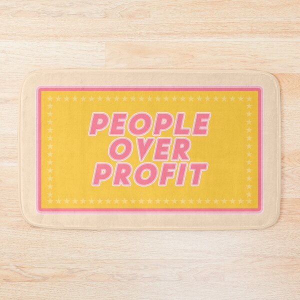 Item preview, People Over Profit designed and sold by voltzandvoices.