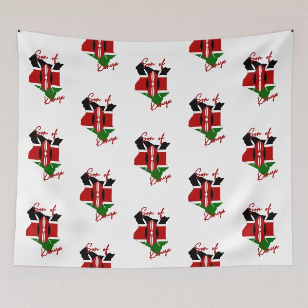 Item preview, Son of Kenya Map Flag designed and sold by NovawayDirect.