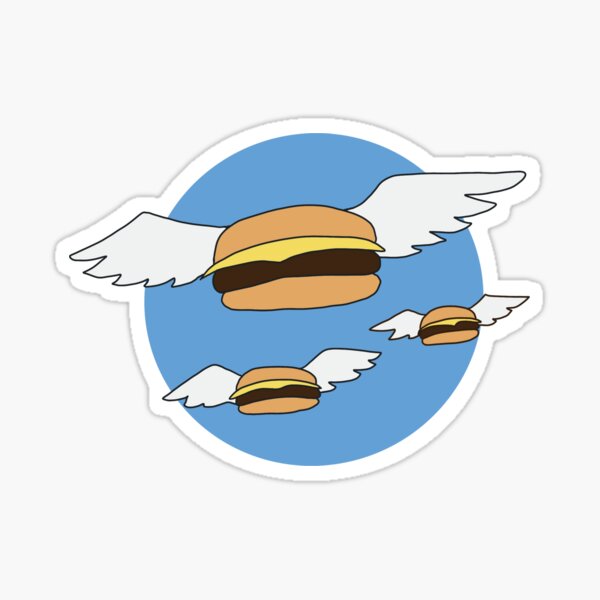 Item preview, Flying Burgers, Bobs Burgers painting designed and sold by donaghys1.