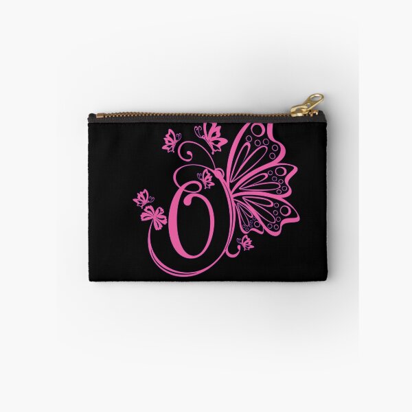 Item preview, Ornamental Letter O, Pink Butterfly Monogram, Monogram Letter Ornament designed and sold by PROMEN Creativity.