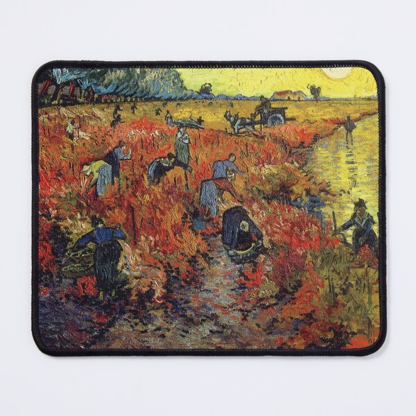 Item preview, The Red Vineyard - Vincent van Gogh (1888) designed and sold by GLZAS88.