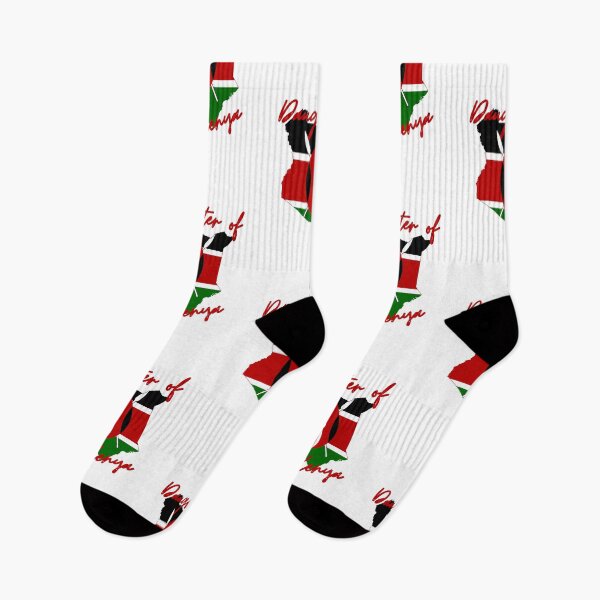 Item preview, Daughter of Kenya Map Flag designed and sold by NovawayDirect.