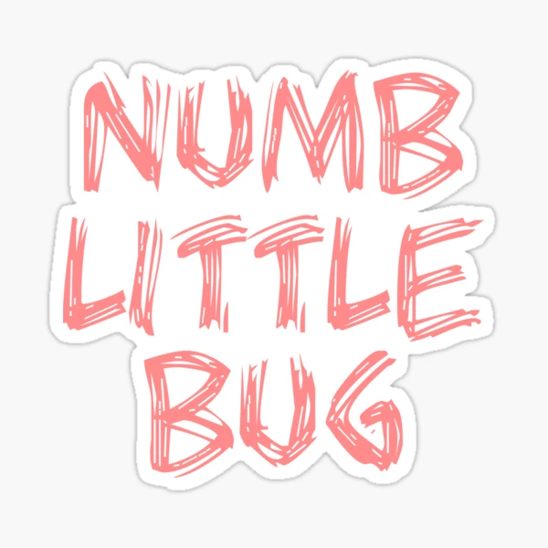 Numb Cover Art Sticker for Sale by BlushMusic