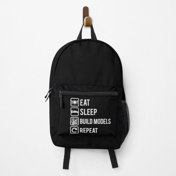 Item preview, For the modeler Eat Sleep BuildModels Repeat on Dark designed and sold by FAawRay.