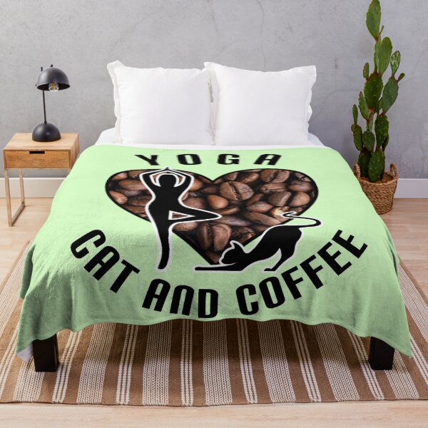 Item preview, Yoga, dog and coffee. designed and sold by Umiska.