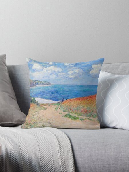 Vista previa del artículo con la obra «Camino en los campos de trigo de Pourville - Claude Monet (1882)», diseñado y vendido por GLZAS88.